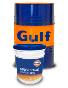 GULF HT FLUID TO-4 SAE 30 BL*5 GAL